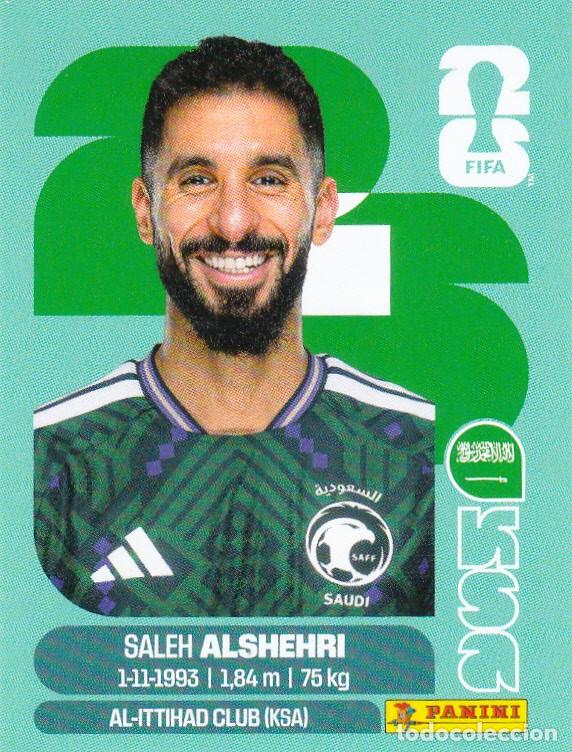 Cromos de Futebol: FIFA WORLD CUP 2026 * ALSHEHRI N&ordm; 19 * DE ARABIA SAUDI - NUEVO DE SOBRE (A-18)