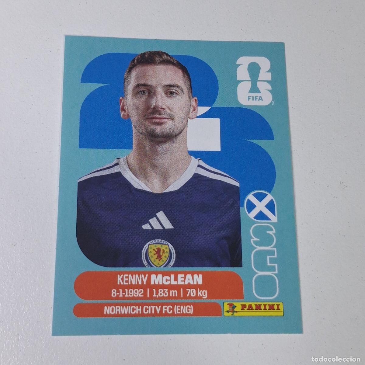 Cromos de Futebol: B11 SCO16 KENNY MCLEAN 16 ESCOCIA SCOTLAND SCO MUNDIAL FIFA WORLD CUP 2026 STICKER PANINI