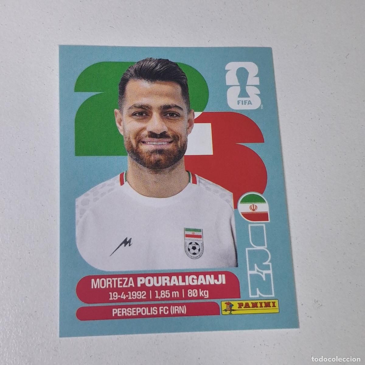 Cromos de F&uacute;tbol: B11 IRN3 MORTEZA POURALIGANJI 3 IR&Aacute;N IRAO IRN MUNDIAL FIFA WORLD CUP 2026 STICKER PANINI
