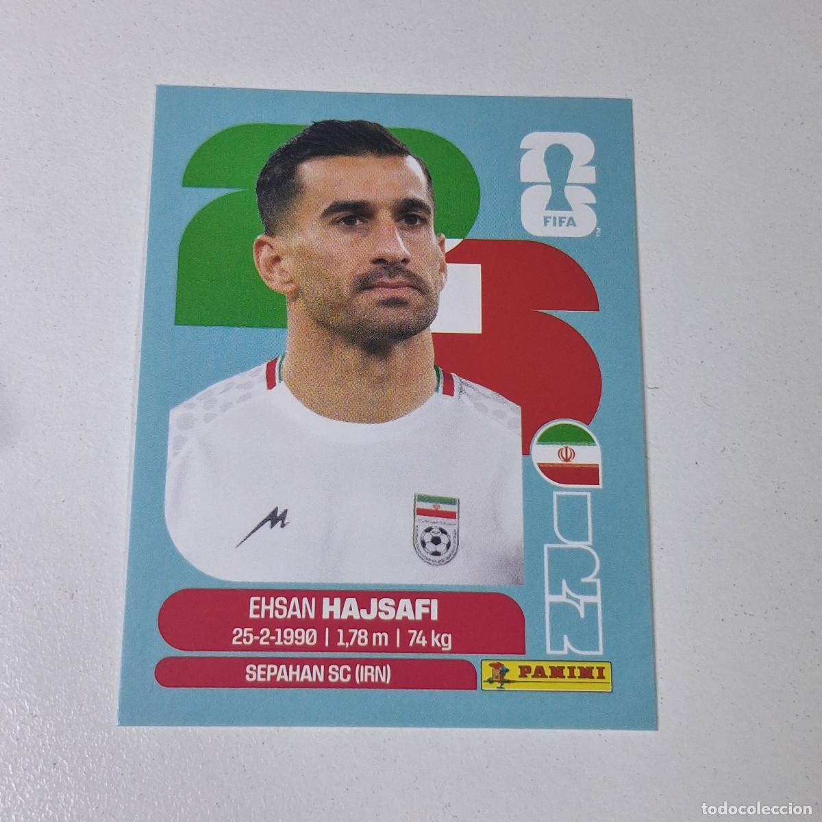 Cromos de F&uacute;tbol: B11 IRN4 EHSAN HAJSAFI 4 IR&Aacute;N IRAO IRN MUNDIAL FIFA WORLD CUP 2026 STICKER PANINI