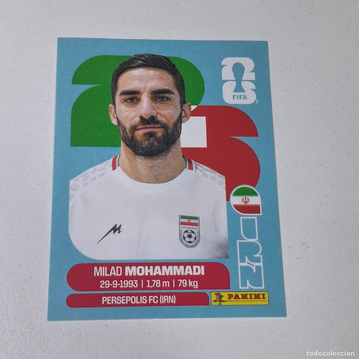Cromos de F&uacute;tbol: B11 IRN5 MILAD MOHAMMADI 5 IR&Aacute;N IRAO IRN MUNDIAL FIFA WORLD CUP 2026 STICKER PANINI