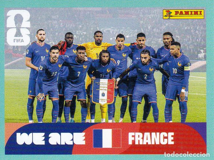 Cromos de F&uacute;tbol: FIFA WORLD CUP 2026 * EQUIPO N&ordm; 13 * DE FRANCIA - NUEVO DE SOBRE (A-18)