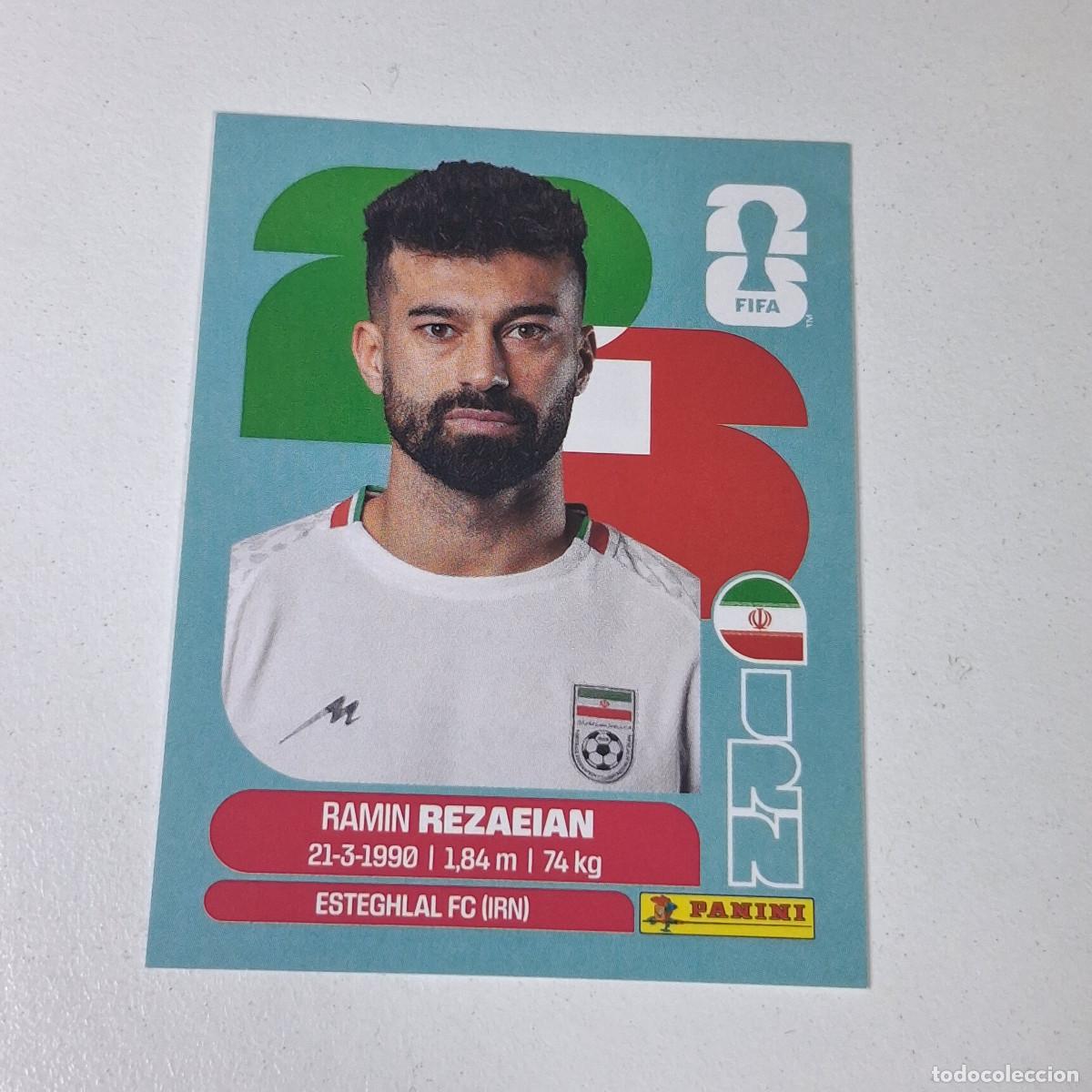 Cromos de F&uacute;tbol: B11 IRN7 RAMIN REZAEIAN 7 IR&Aacute;N IRN IRAO MUNDIAL FIFA WORLD CUP 2026 STICKER PANINI