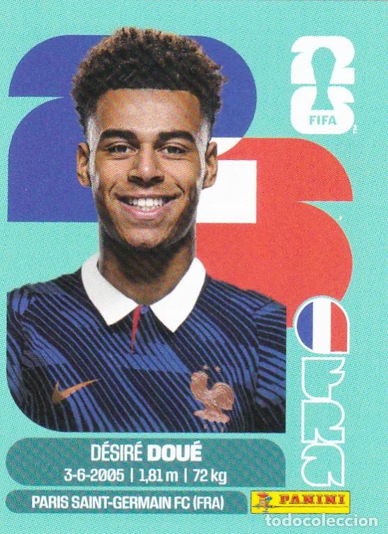 Cromos de F&uacute;tbol: FIFA WORLD CUP 2026 * DOU&Eacute; N&ordm; 17 * DE FRANCIA - NUEVO DE SOBRE (A-18)