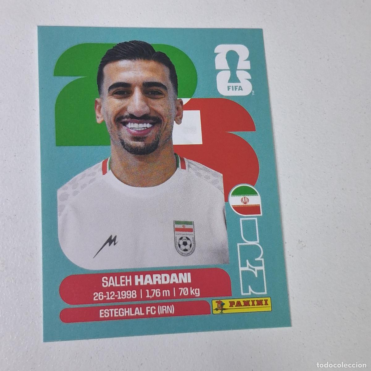 Cromos de F&uacute;tbol: B11 IRN10 SALEH HARDANI 10 IR&Aacute;N IRN IRAO MUNDIAL FIFA WORLD CUP 2026 STICKER PANINI