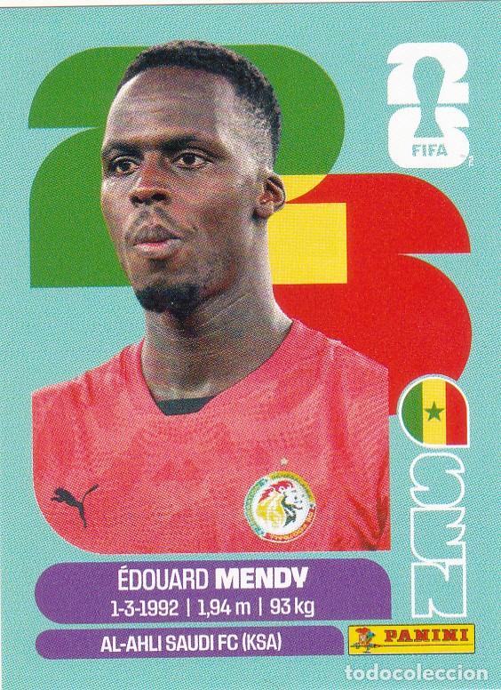 Cromos de F&uacute;tbol: FIFA WORLD CUP 2026 * MENDY N&ordm; 2 * DE SENEGAL - NUEVO DE SOBRE (A-18)