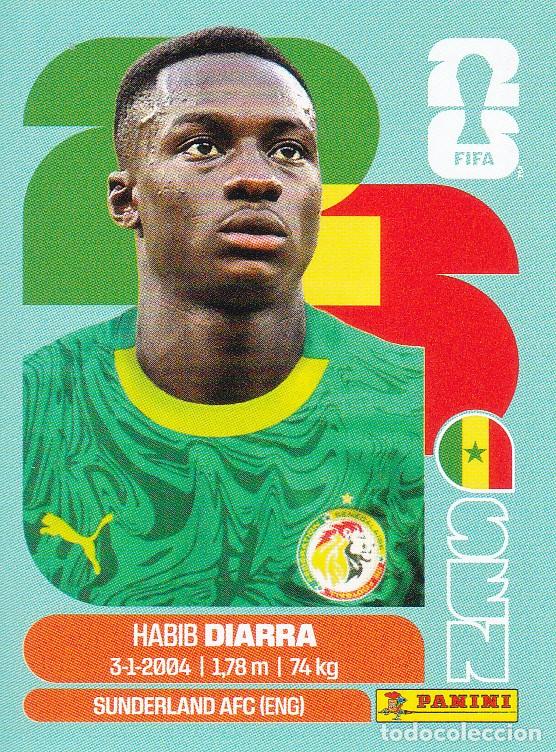 Cromos de F&uacute;tbol: FIFA WORLD CUP 2026 * DIARRA N&ordm; 12 * DE SENEGAL - NUEVO DE SOBRE (A-18)