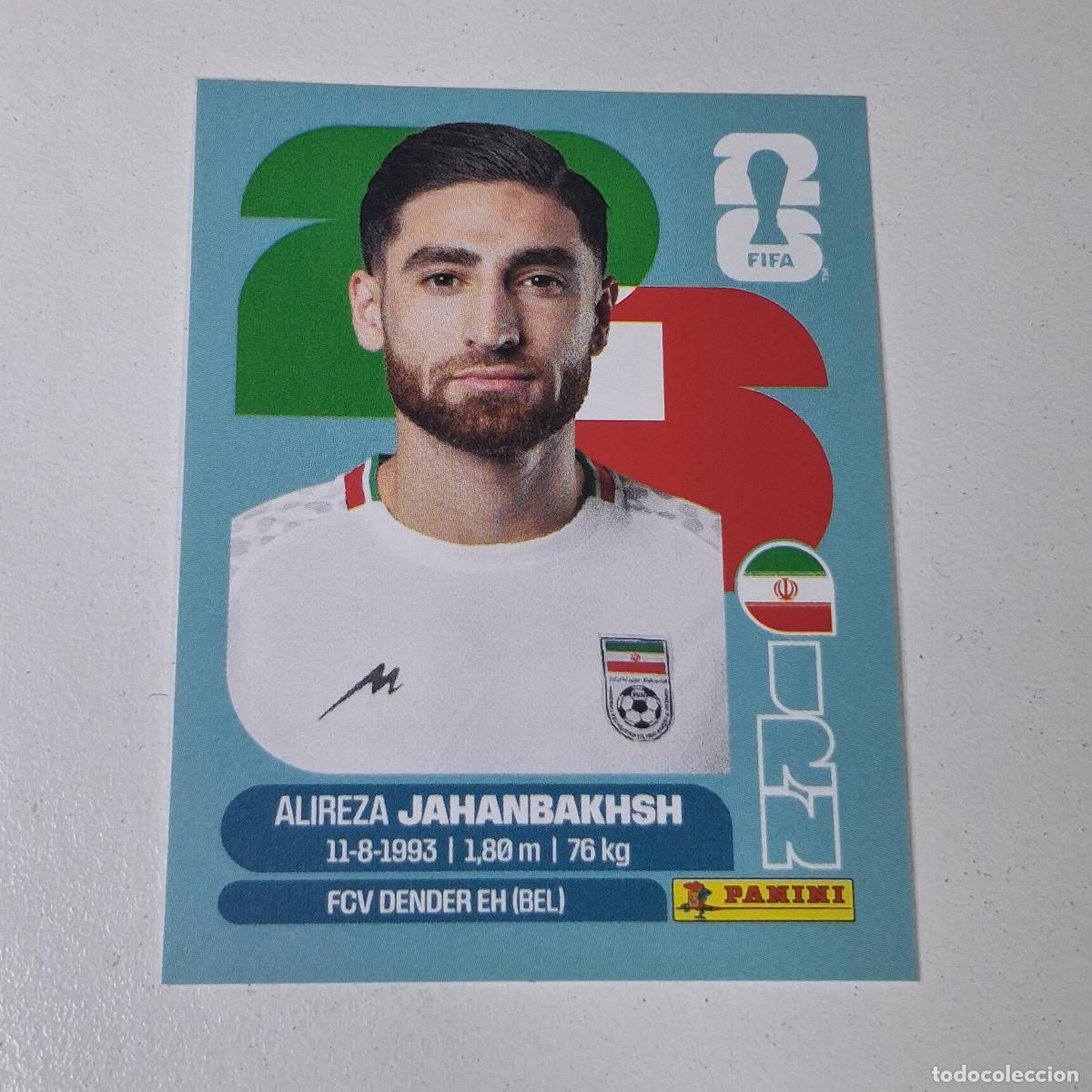 Cromos de Futebol: B11 IRN19 ALIREZA JAHANBAKHSH 19 IR&Aacute;N IRAO IRN MUNDIAL FIFA WORLD CUP 2026 STICKER PANINI