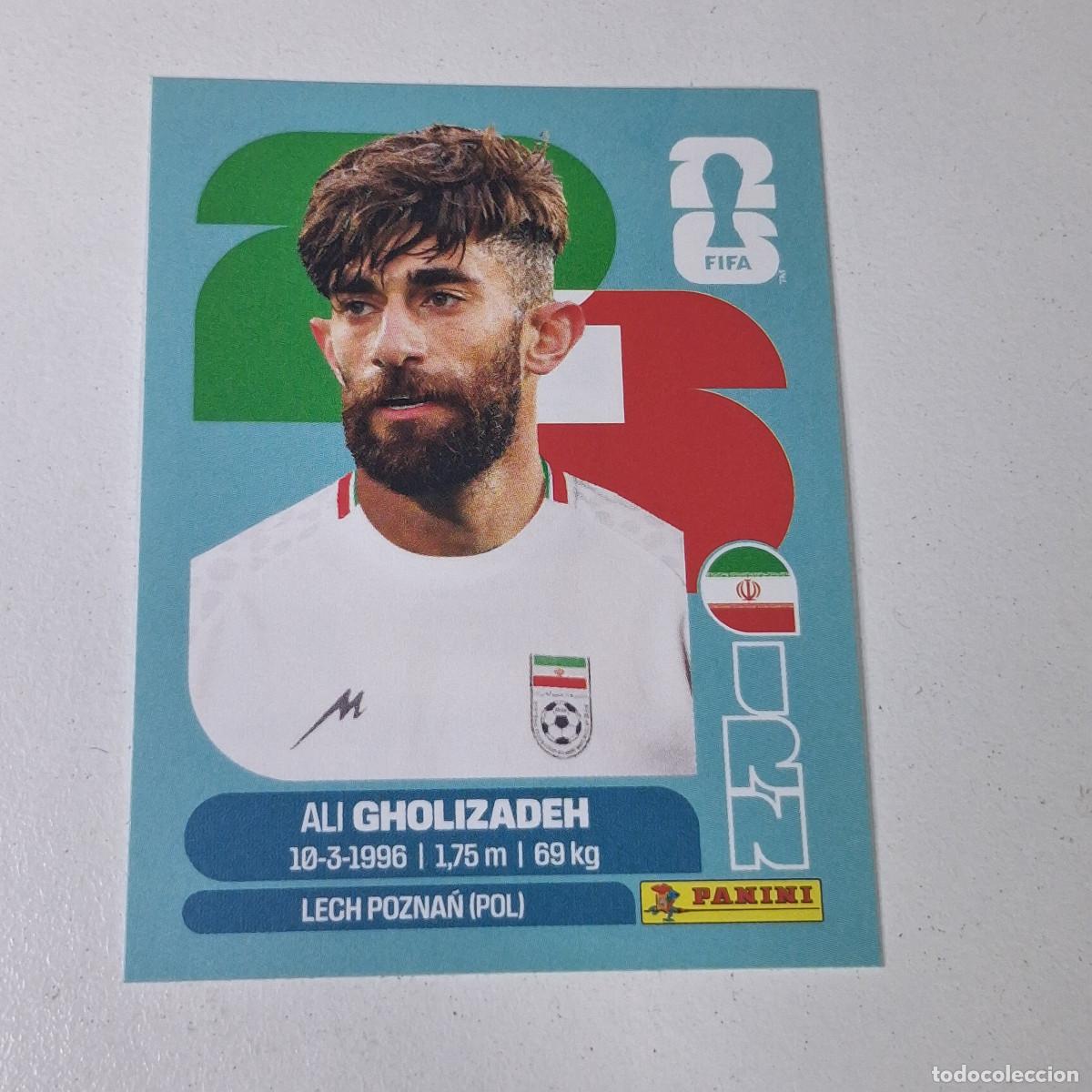 Football Stickers: B11 IRN 20 IRN20 ALI GHOLIZADEH IR&Aacute;N IRAO IRN MUNDIAL FIFA WORLD CUP 2026 STICKER PANINI