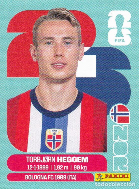 Football Stickers: FIFA WORLD CUP 2026 * HEGGEM N&ordm; 8 * DE NORUEGA - NUEVO DE SOBRE (A-18)