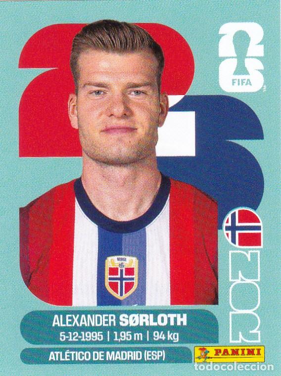 Cromos de F&uacute;tbol: FIFA WORLD CUP 2026 * SORLOTH N&ordm; 16 * DE NORUEGA - NUEVO DE SOBRE (A-18)