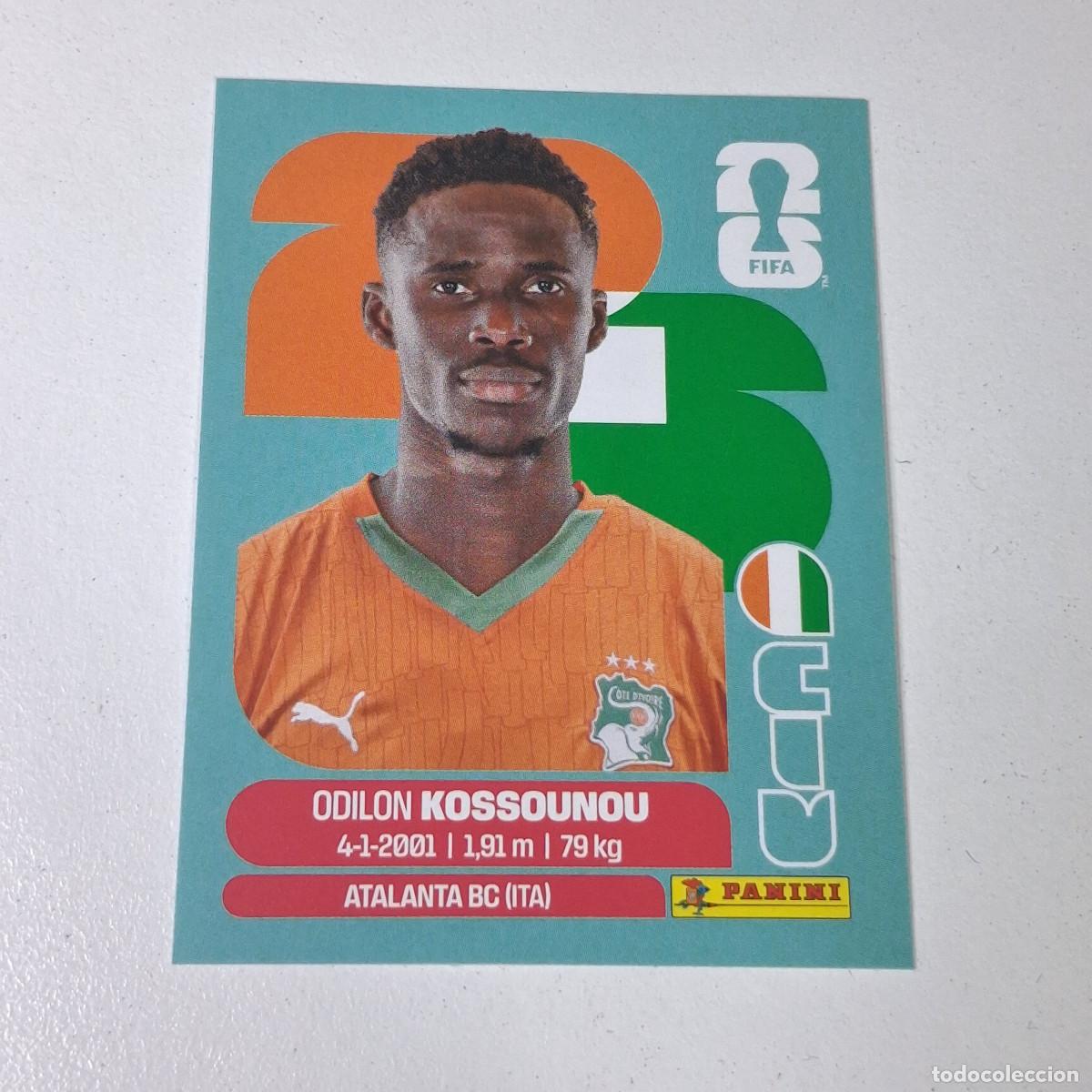 Cromos de F&uacute;tbol: B11 CIV5 ODILON KOSSOUNOU 5 COSTA DE MARFIL CIV MUNDIAL FIFA WORLD CUP 2026 STICKER PANINI