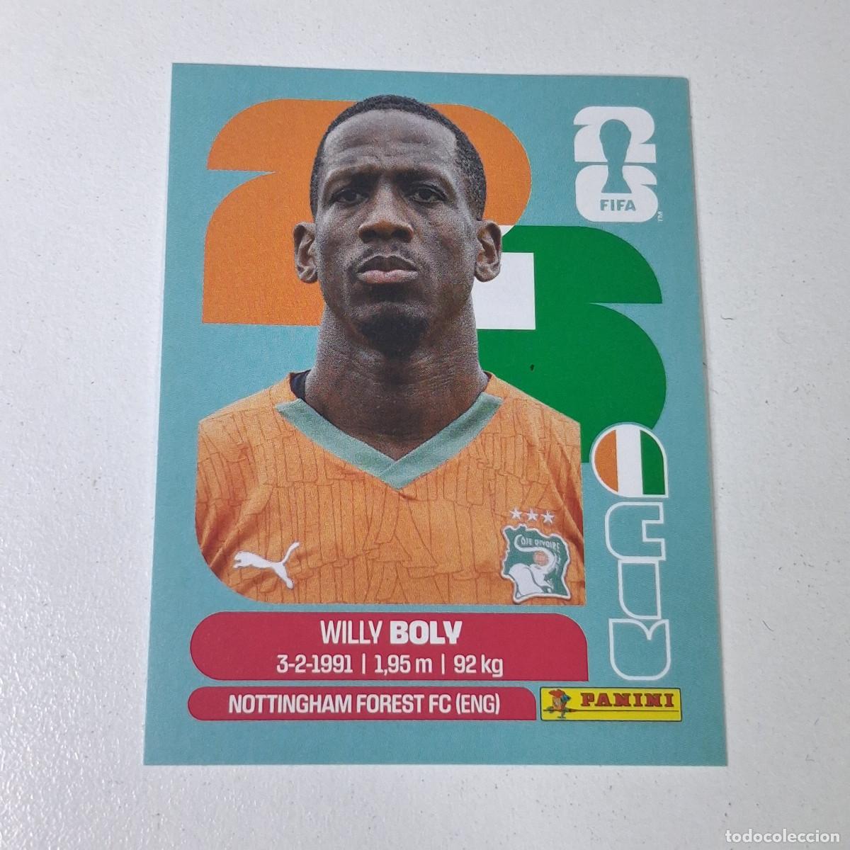 Cromos de F&uacute;tbol: B11 CIV7 WILLY BOLY 7 COAST CIV COSTA DE MARFIL IVORY MUNDIAL FIFA WORLD CUP 2026 STICKER PANINI