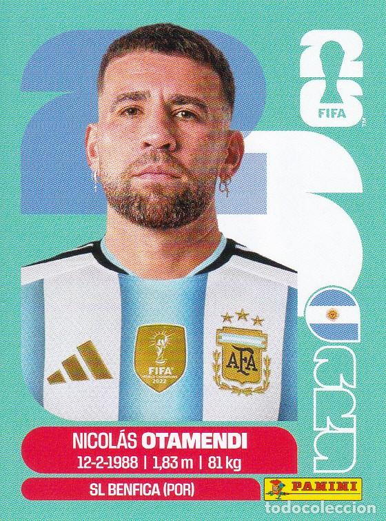 Cromos de F&uacute;tbol: FIFA WORLD CUP 2026 * OTAMENDI N&ordm; 5 * DE ARGENTINA - NUEVO DE SOBRE (A-18)