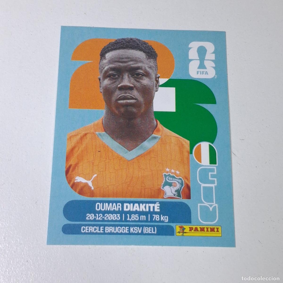 Cromos de F&uacute;tbol: B11 CIV 20 CIV20 OUMAR DIAKITE COSTA DE MARFIL CIV MUNDIAL FIFA WORLD CUP 2026 STICKER PANINI