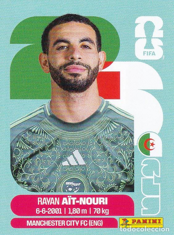 Cartes &agrave; collectionner de Football: FIFA WORLD CUP 2026 * A&Iuml;T-NOURI N&ordm; 5 * DE ARGELIA - NUEVO DE SOBRE (A-18)