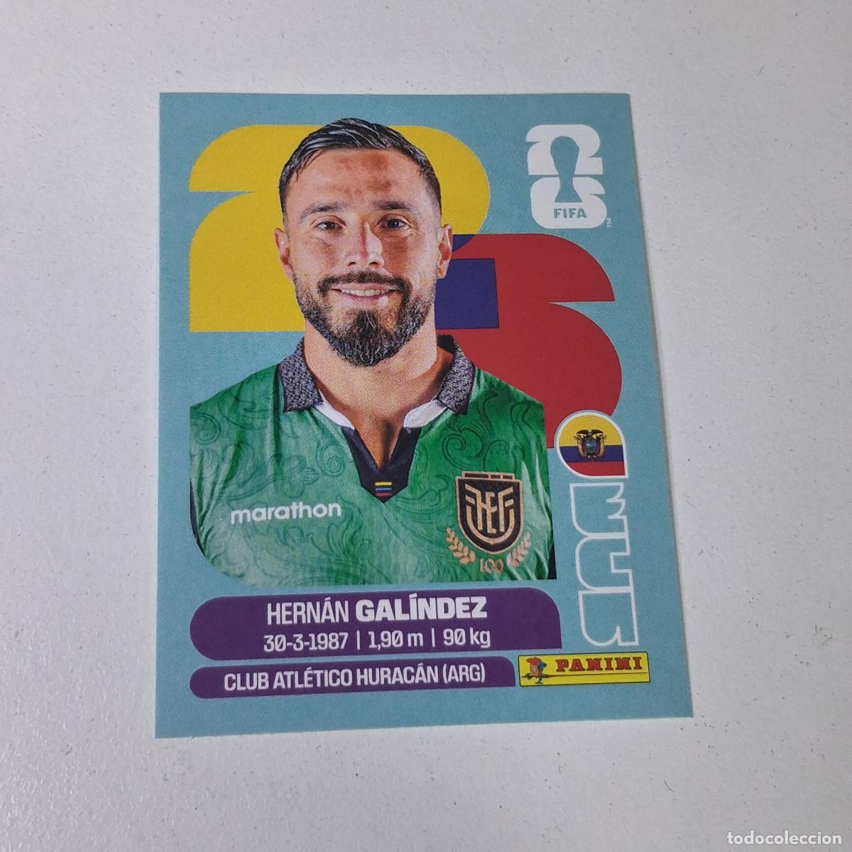 Cromos de Futebol: B11 ECU2 HERN&Aacute;N GAL&Iacute;NDEZ 2 ECUADOR ECU MUNDIAL FIFA WORLD CUP 2026 STICKER PANINI