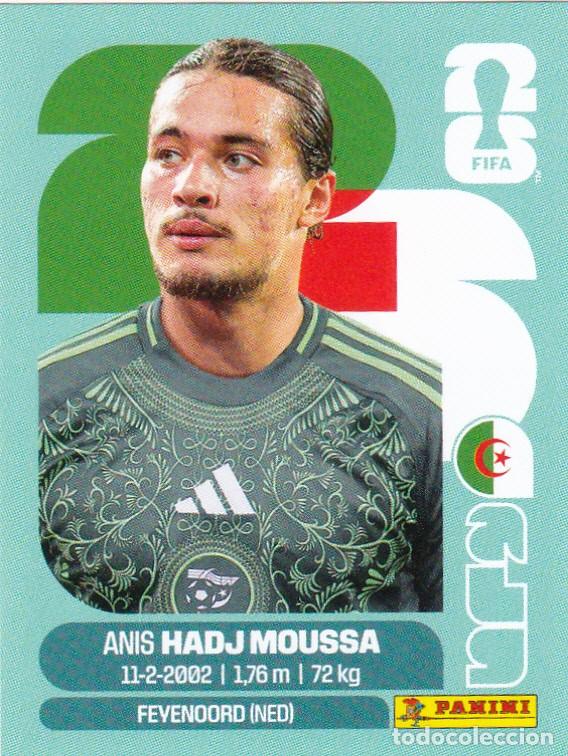 Cromos de F&uacute;tbol: FIFA WORLD CUP 2026 * HADJ MOUSSA N&ordm; 17 * DE ARGELIA - NUEVO DE SOBRE (A-18)