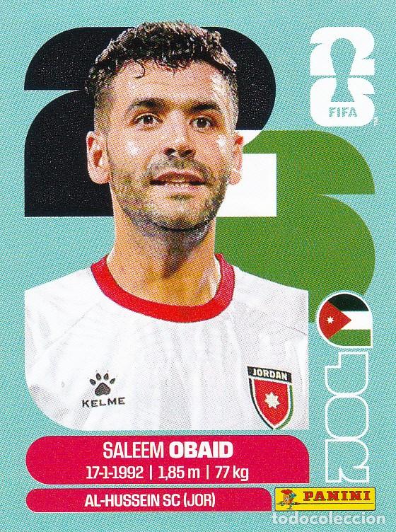 Cromos de F&uacute;tbol: FIFA WORLD CUP 2026 * OBAID N&ordm; 7 * DE JORDANIA - NUEVO DE SOBRE (A-18)