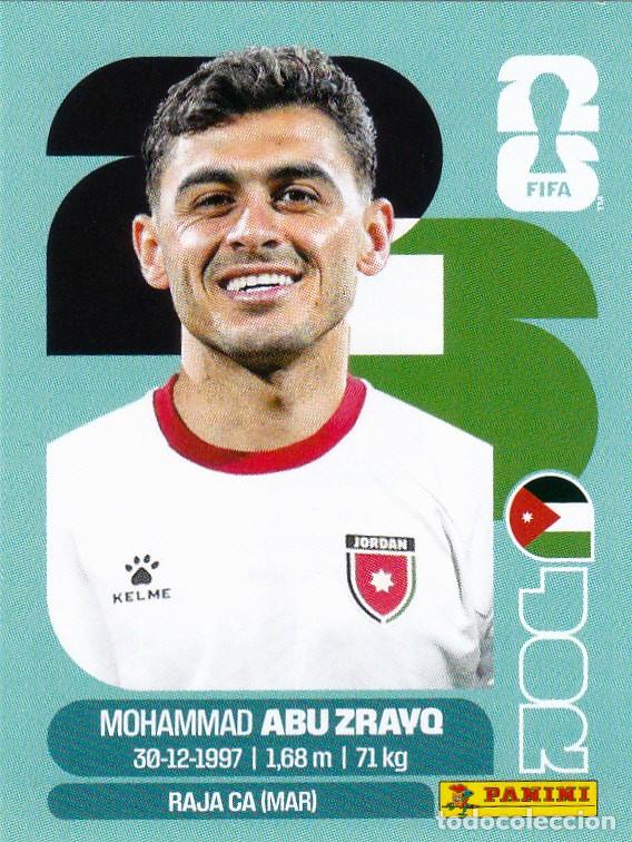 Cromos de F&uacute;tbol: FIFA WORLD CUP 2026 * ABU ZRAYQ N&ordm; 19 * DE JORDANIA - NUEVO DE SOBRE (A-18)