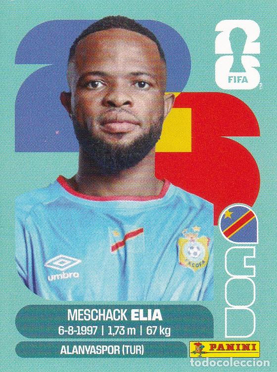 Cromos de F&uacute;tbol: FIFA WORLD CUP 2026 * ELIA N&ordm; 15 * DE CONGO - NUEVO DE SOBRE (A-18)