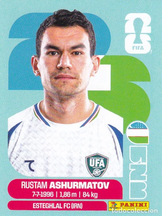 Cromos de F&uacute;tbol: FIFA WORLD CUP 2026 * ASHURMATOV N&ordm; 7 * DE UZBEKUTAN - NUEVO DE SOBRE (A-18)