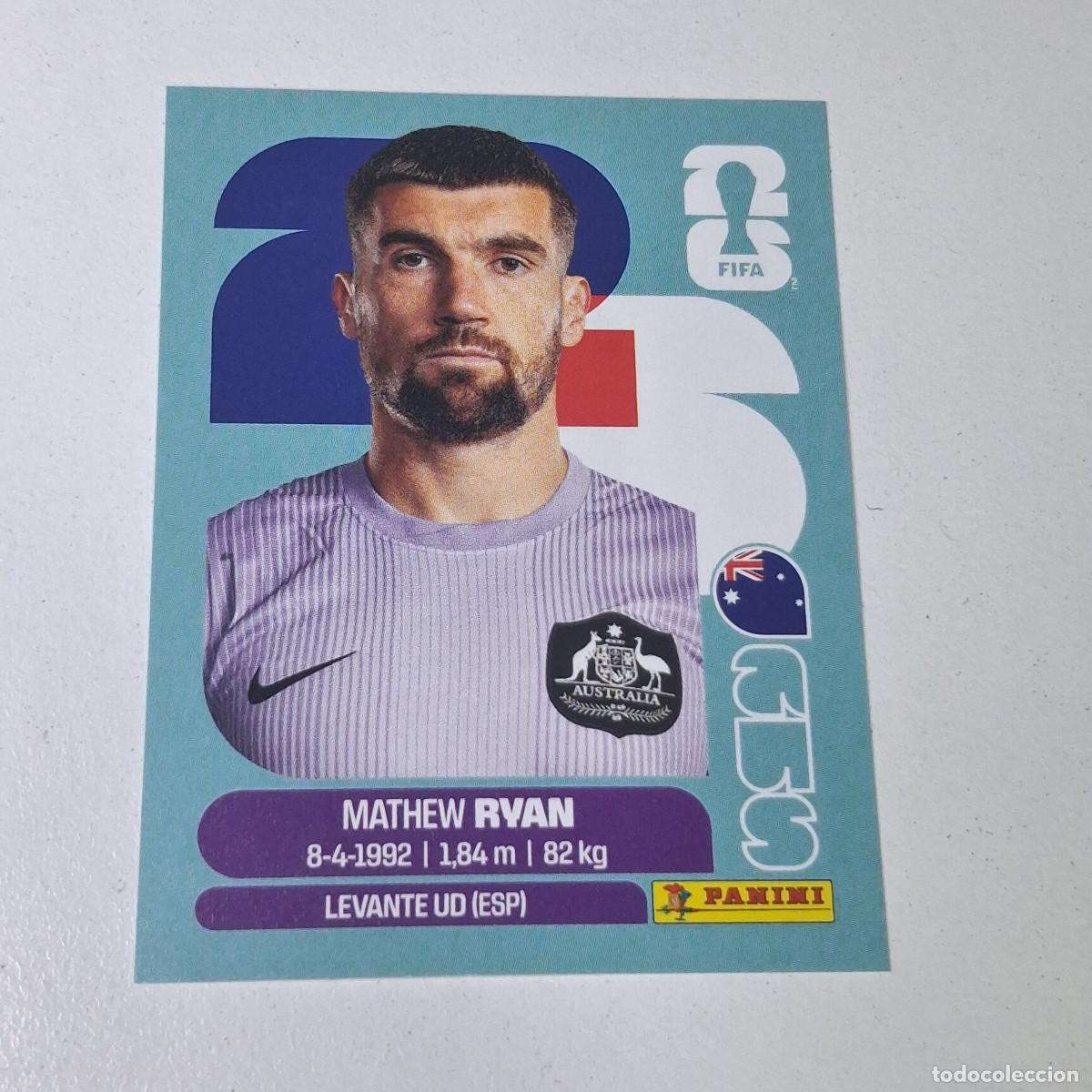 Cromos de F&uacute;tbol: B11 AUS2 MATHEW RYAN 2 AUSTRALIA AUS MUNDIAL FIFA WORLD CUP 2026 STICKER PANINI