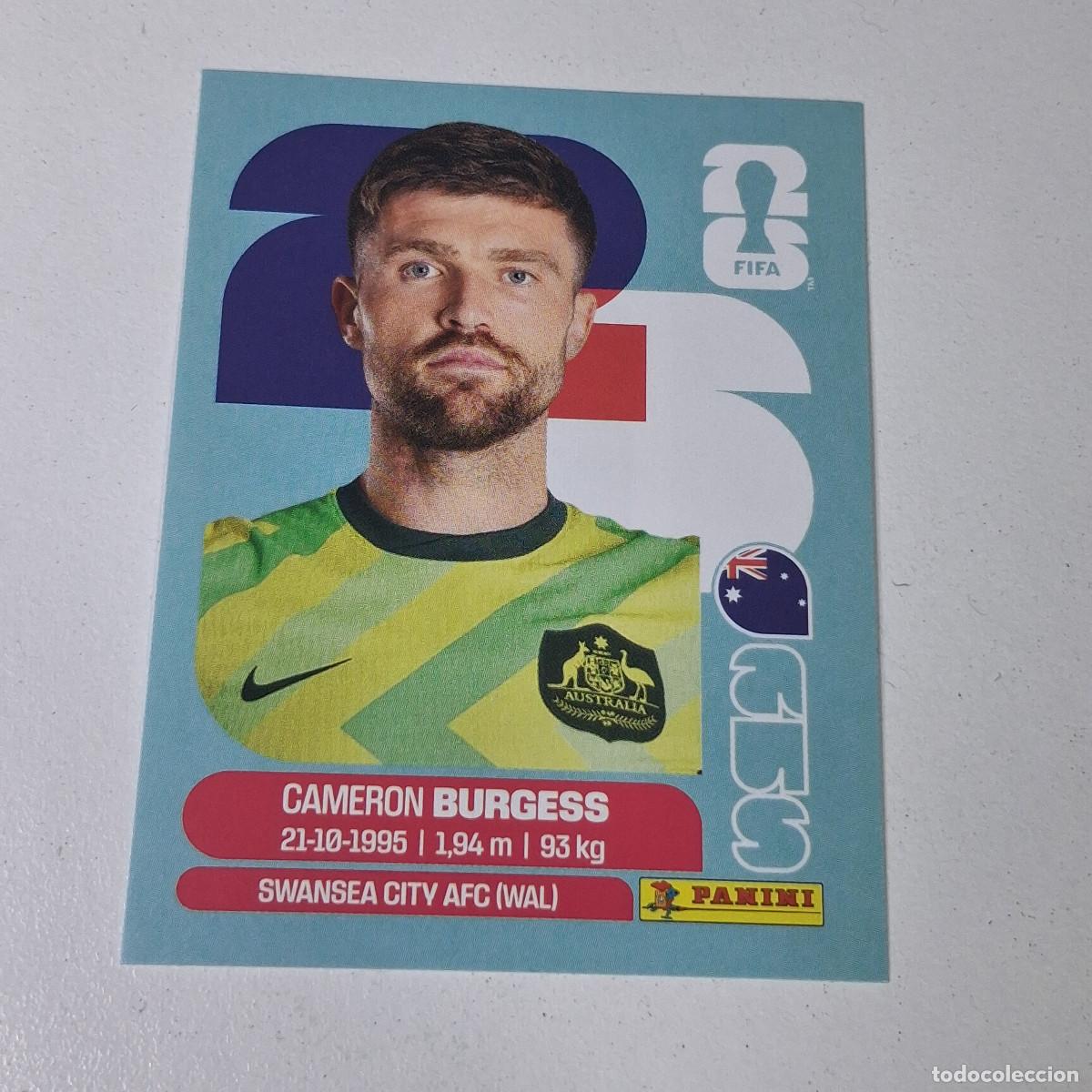 Cromos de F&uacute;tbol: B11 AUS 8 AUS8 CAMERON BURGESS AUSTRALIA AUS MUNDIAL FIFA WORLD CUP 2026 STICKER PANINI