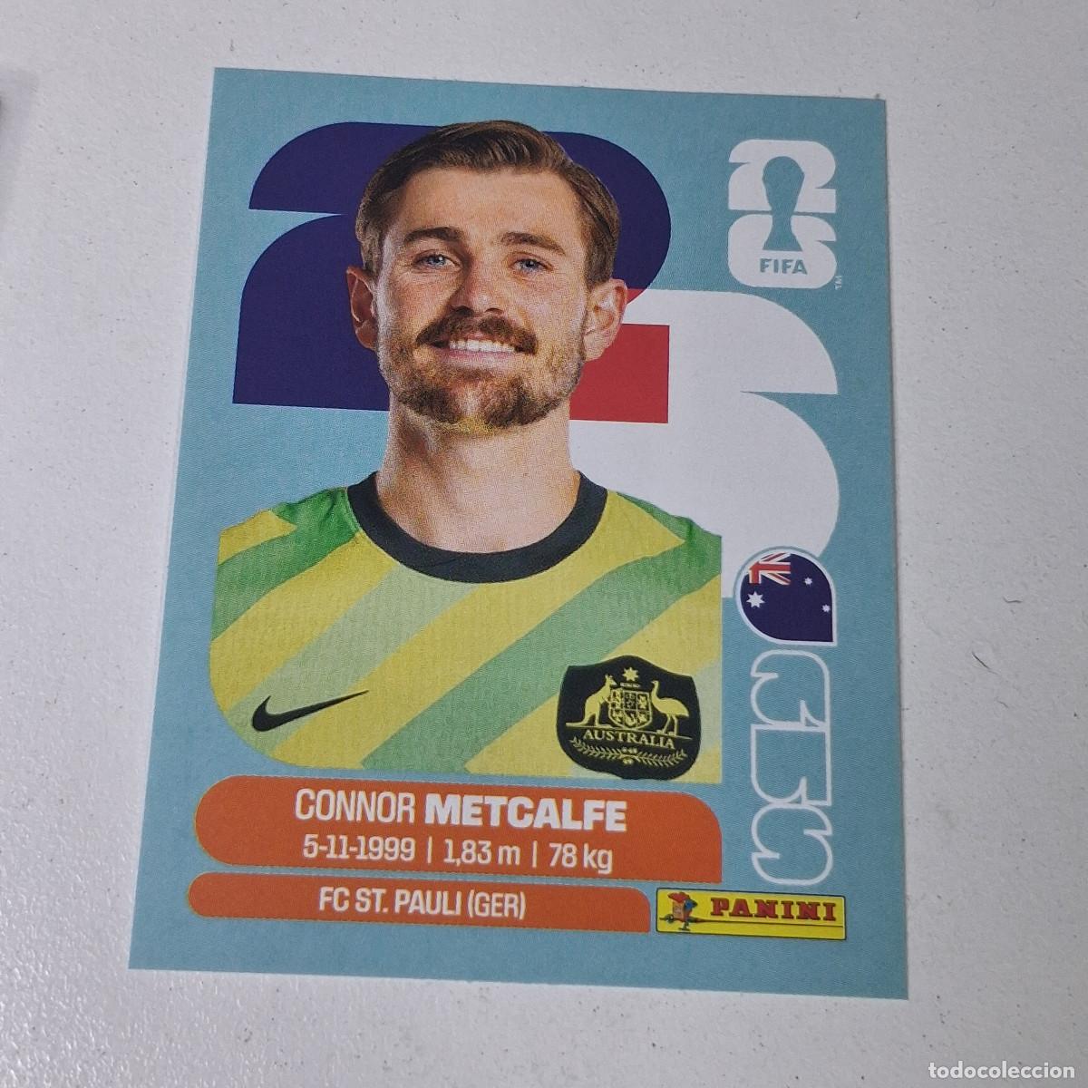 Cromos de F&uacute;tbol: B11 AUS15 CONNOR METCALFE 15 AUSTRALIA AUS MUNDIAL FIFA WORLD CUP 2026 STICKER PANINI