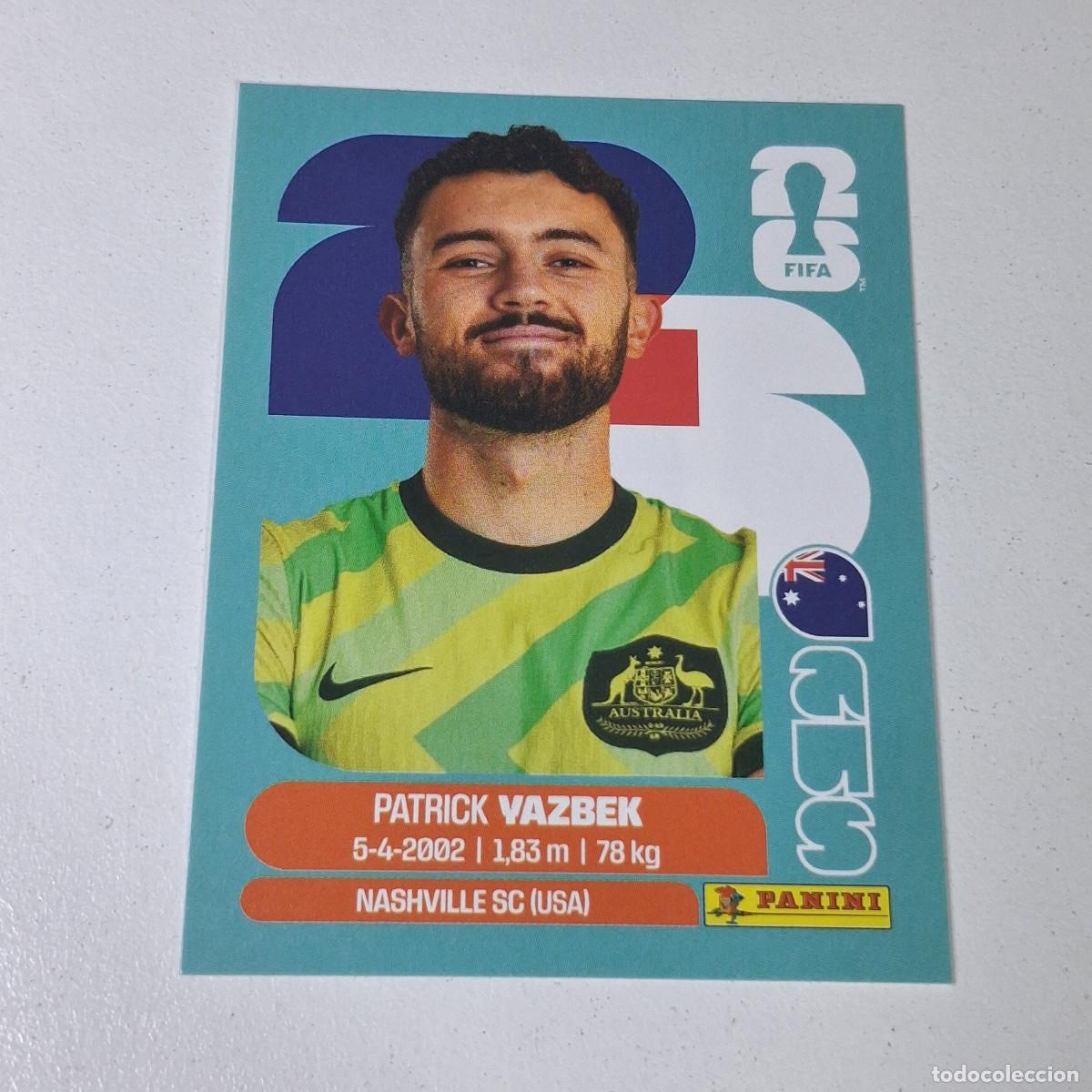 Cromos de F&uacute;tbol: B11 AUS16 PATRICK YAZBEK 16 AUSTRALIA AUS MUNDIAL FIFA WORLD CUP 2026 STICKER PANINI