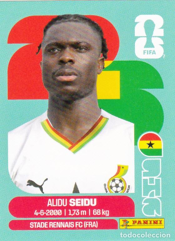 Cromos de F&uacute;tbol: FIFA WORLD CUP 2026 * SEIDU N&ordm; 5 * DE GHANA - NUEVO DE SOBRE (A-18)