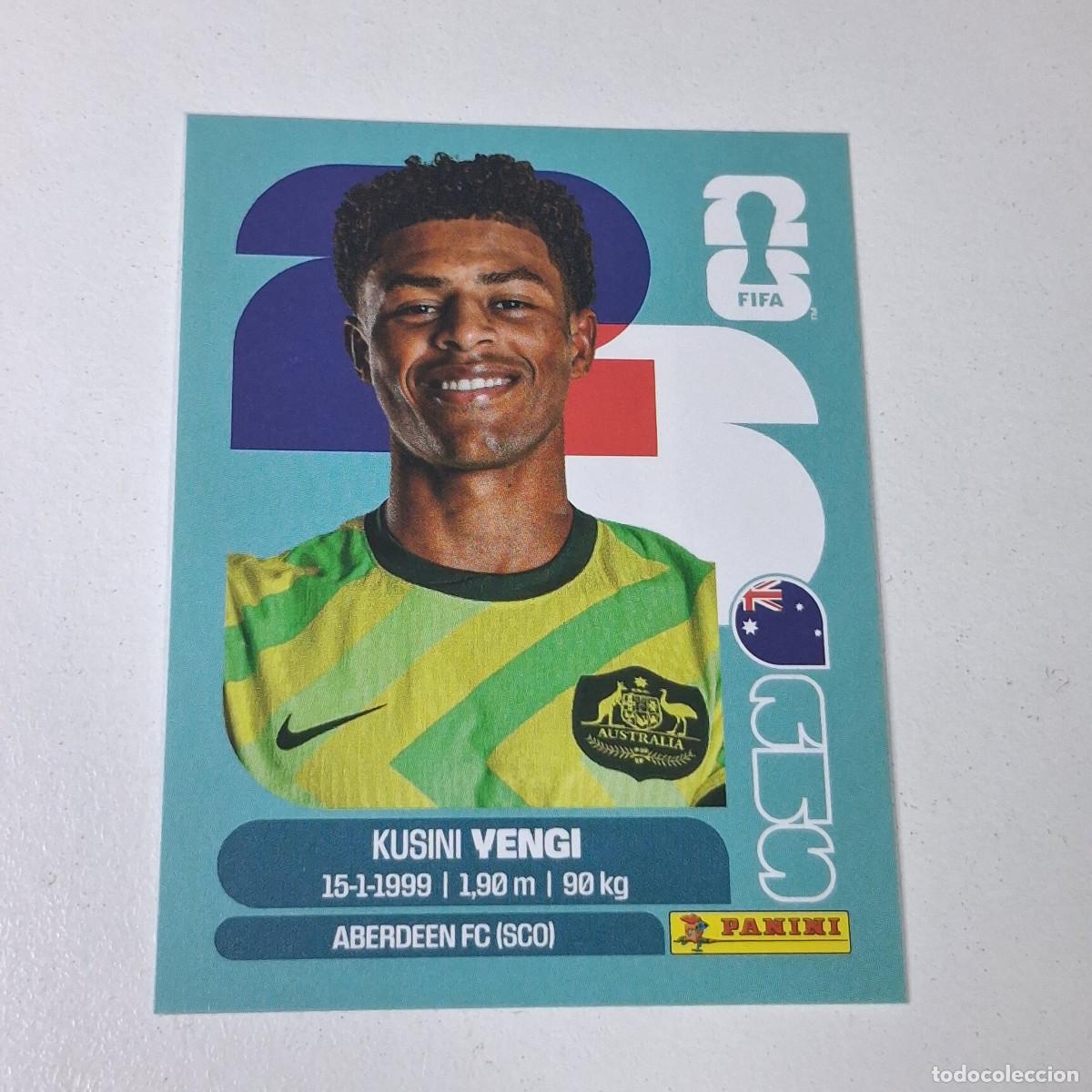 Cromos de F&uacute;tbol: B11 AUS18 KUSINI YENGI 18 AUSTRALIA AUS MUNDIAL FIFA WORLD CUP 2026 STICKER PANINI