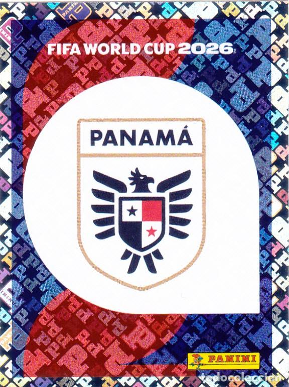 Cromos de F&uacute;tbol: FIFA WORLD CUP 2026 * ESCUDO N&ordm; 1 * DE PANAMA - NUEVO DE SOBRE (A-18)