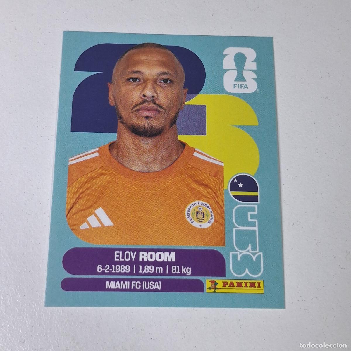 Cromos de F&uacute;tbol: B11 CUW2 ELOY ROOM 2 CURAZAO CURA&Ccedil;AO CUW MUNDIAL FIFA WORLD CUP 2026 STICKER PANINI