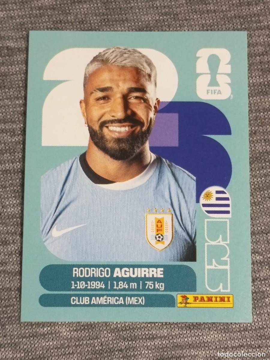 Cromos de F&uacute;tbol: AGUIRRE URU 19 STICKER MUNDIAL 2026 PANINI FIFA WORLD CUP NUEVO