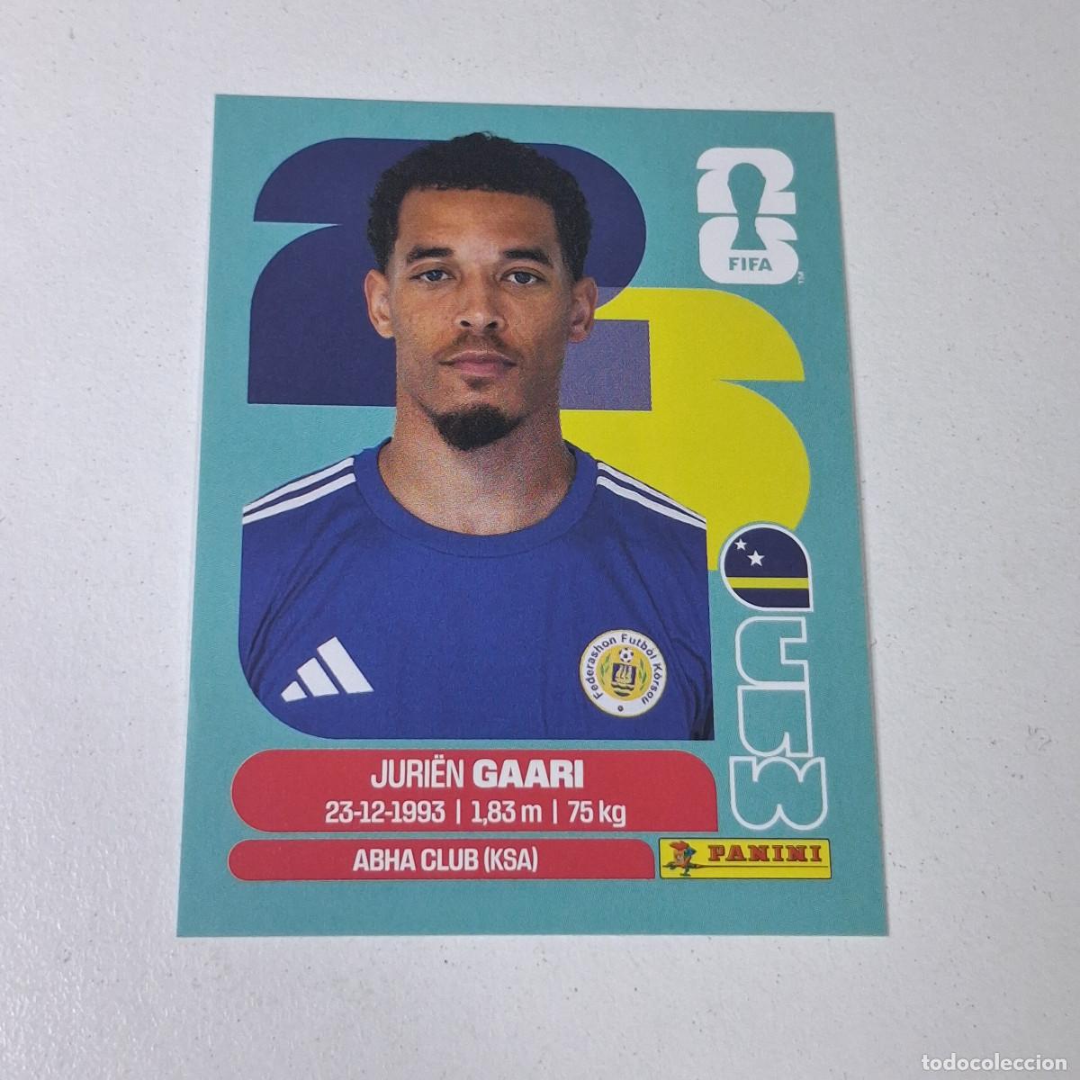 Cromos de F&uacute;tbol: B11 CUW5 JURIEN GAARI 5 CURAZAO CURA&Ccedil;AO CUW MUNDIAL FIFA WORLD CUP 2026 STICKER PANINI