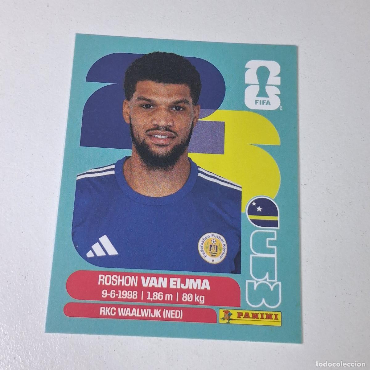Cromos de F&uacute;tbol: B11 CUW7 ROSHON VAN EIJMA 7 CURAZAO CURA&Ccedil;AO CUW MUNDIAL FIFA WORLD CUP 2026 STICKER PANINI