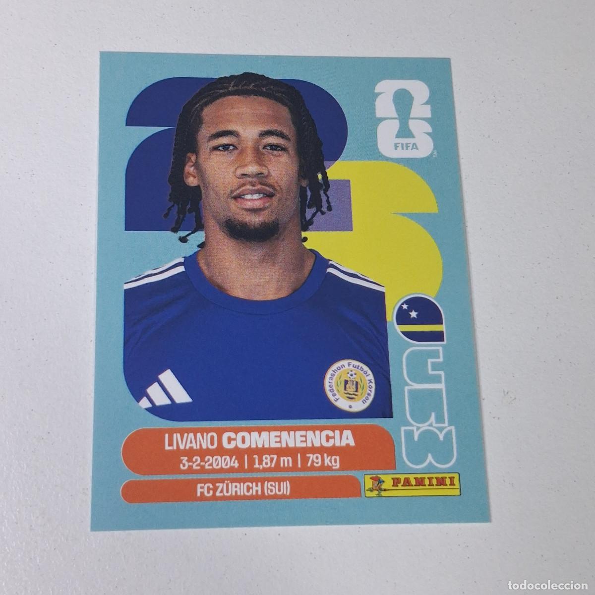 Cromos de F&uacute;tbol: B11 CUW 9 CUW9 LIVANO COMENENCIA CURAZAO CURA&Ccedil;AO CUW MUNDIAL FIFA WORLD CUP 2026 STICKER PANINI