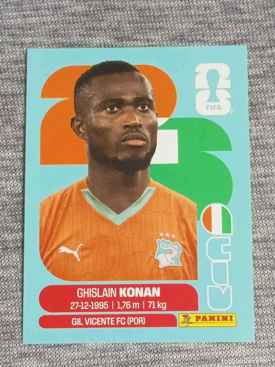Cromos de F&uacute;tbol: KONAN CIV 3 STICKER MUNDIAL 2026 PANINI FIFA WORLD CUP NUEVO
