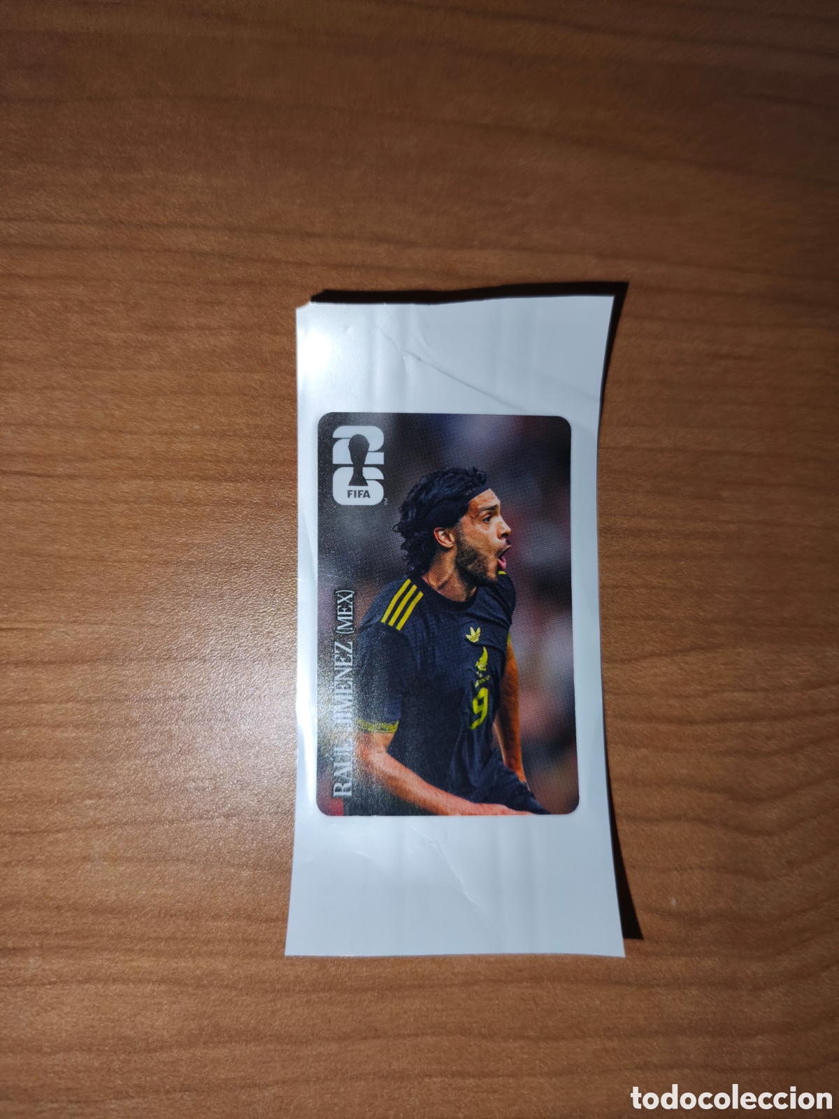 Fu&szlig;ball-Sticker: Ra&uacute;l Jim&eacute;nez Cromo Coca-Cola mundial 2026 M&eacute;xico