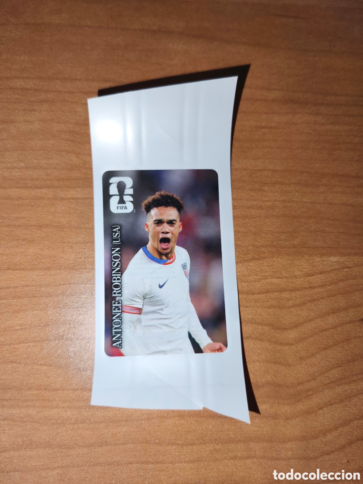 Fu&szlig;ball-Sticker: Antonee Robinson Cromo Coca-Cola mundial 2026 Estados Unidos