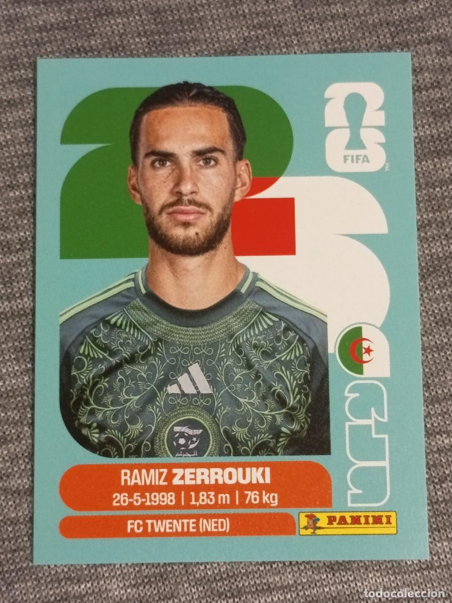 Cromos de F&uacute;tbol: ZERROUKI ALG 11 STICKER MUNDIAL 2026 PANINI FIFA WORLD CUP NUEVO