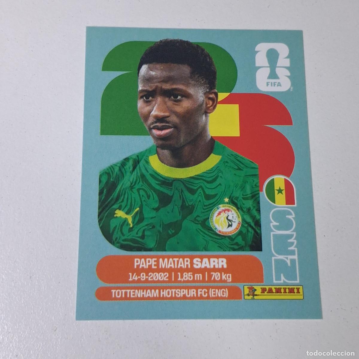 Cromos de F&uacute;tbol: B11 SEN10 PAPE MATAR SARR 10 SENEGAL SEN MUNDIAL FIFA WORLD CUP 2026 STICKER PANINI