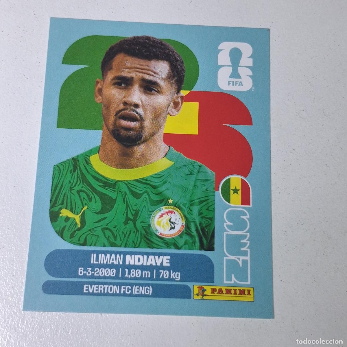 Cromos de F&uacute;tbol: B11 SEN18 ILIMAN NDIAYE 18 SENEGAL SEN MUNDIAL FIFA WORLD CUP 2026 STICKER PANINI