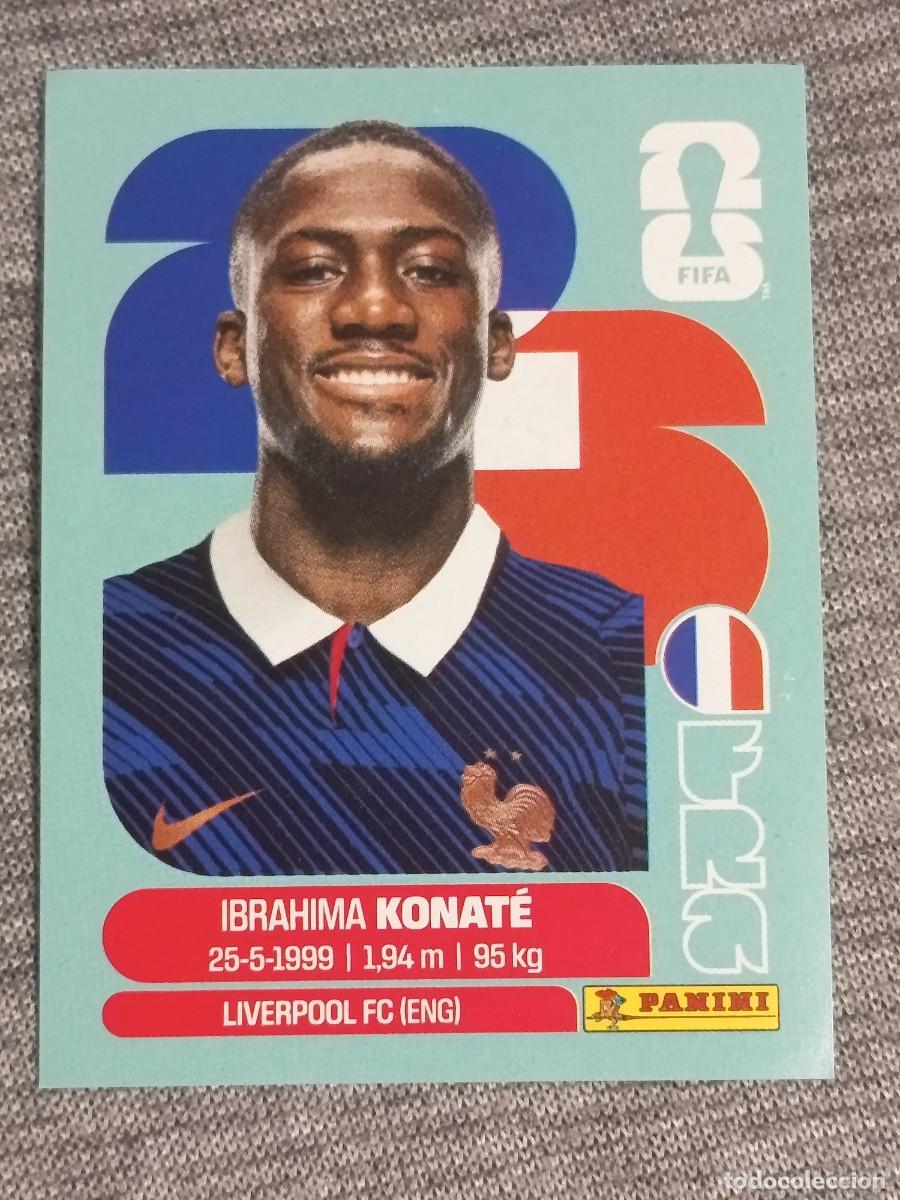 Cromos de F&uacute;tbol: KONATE FRA 6 STICKER MUNDIAL 2026 PANINI FIFA WORLD CUP NUEVO