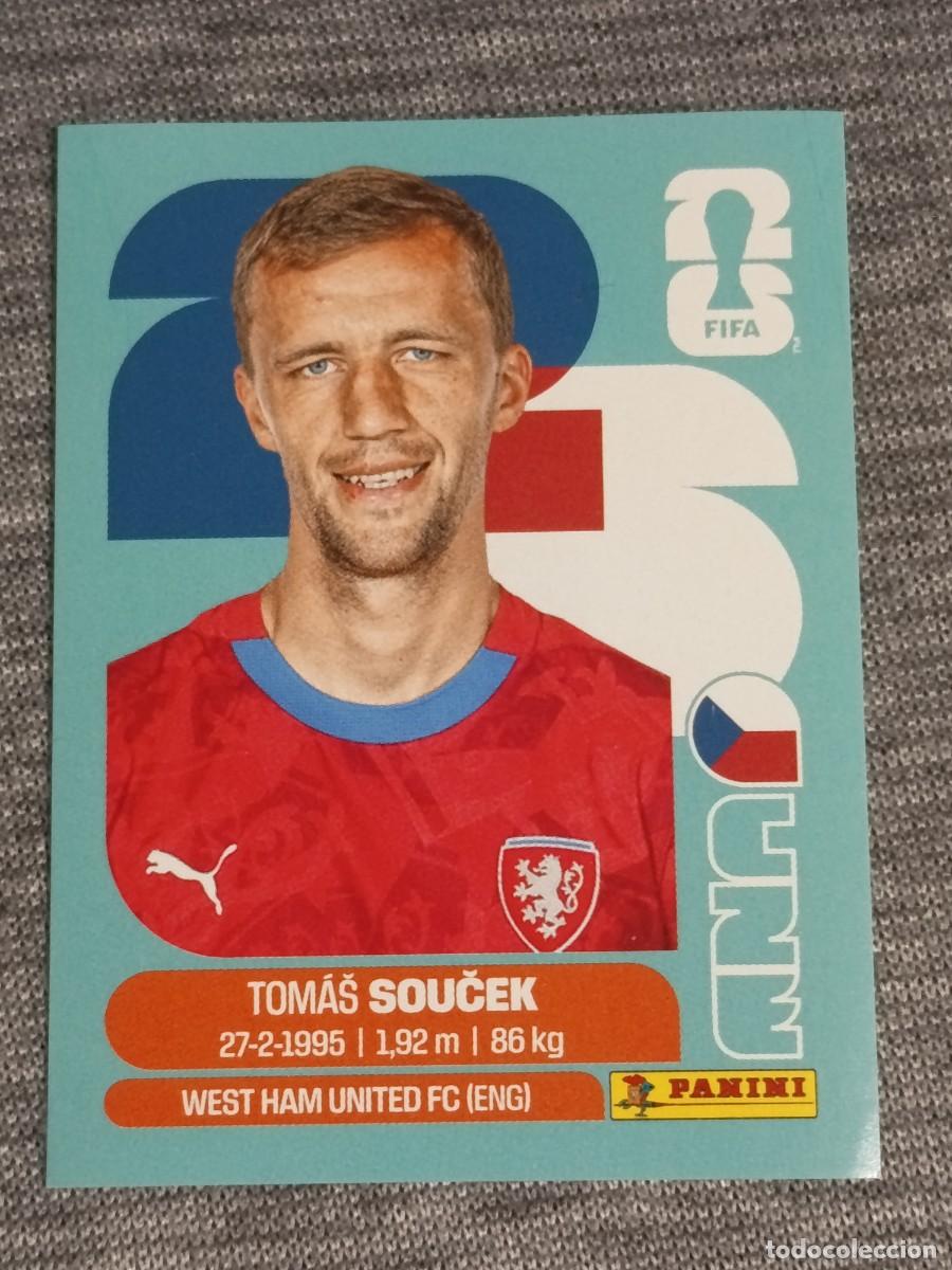 Cromos de F&uacute;tbol: SOUCEK CZE 12 STICKER MUNDIAL 2026 PANINI FIFA WORLD CUP NUEVO