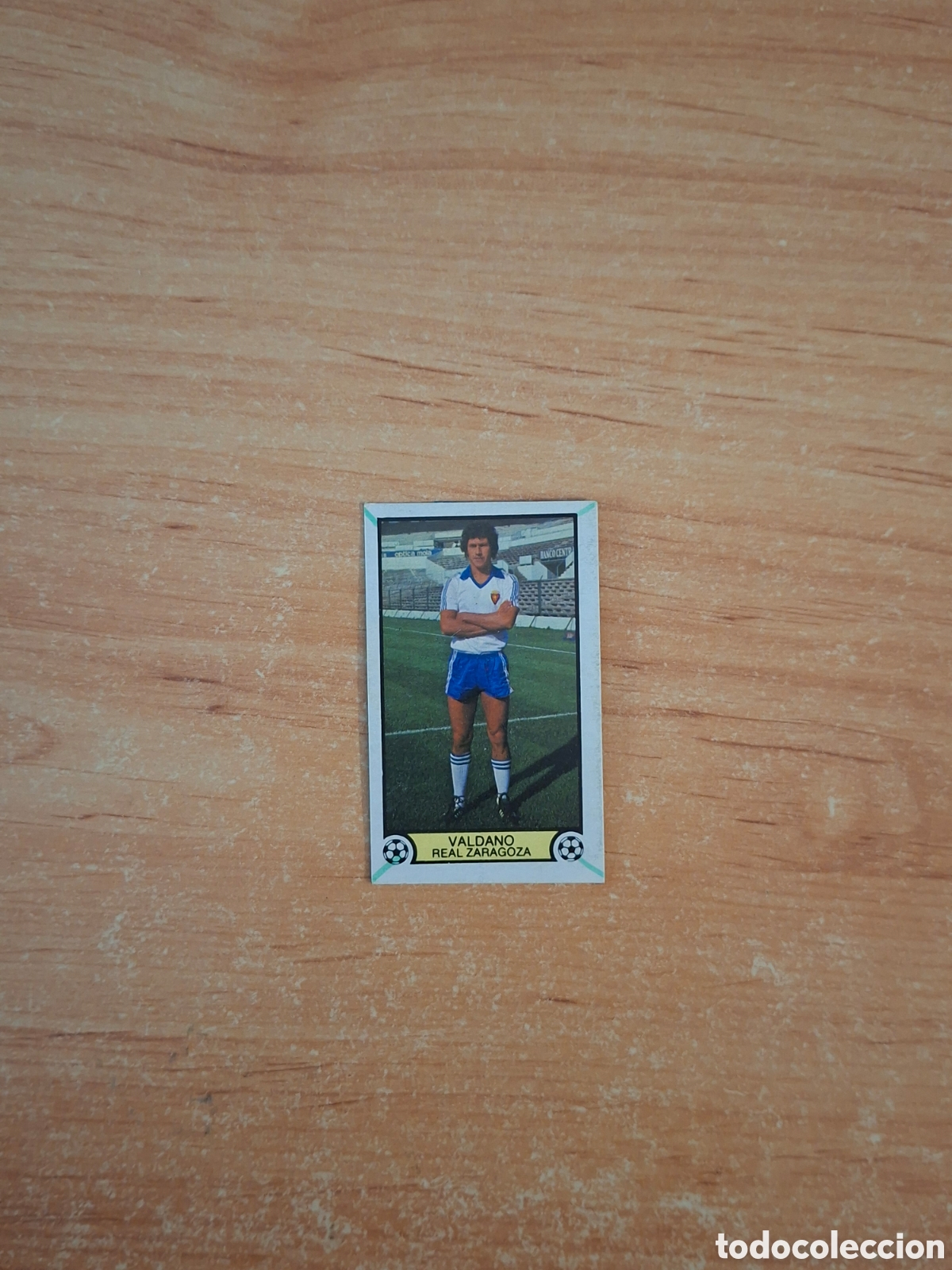 Cartes &agrave; collectionner de Football: Este 79 80 valdano Zaragoza 9 fichaje despegado ver fotos