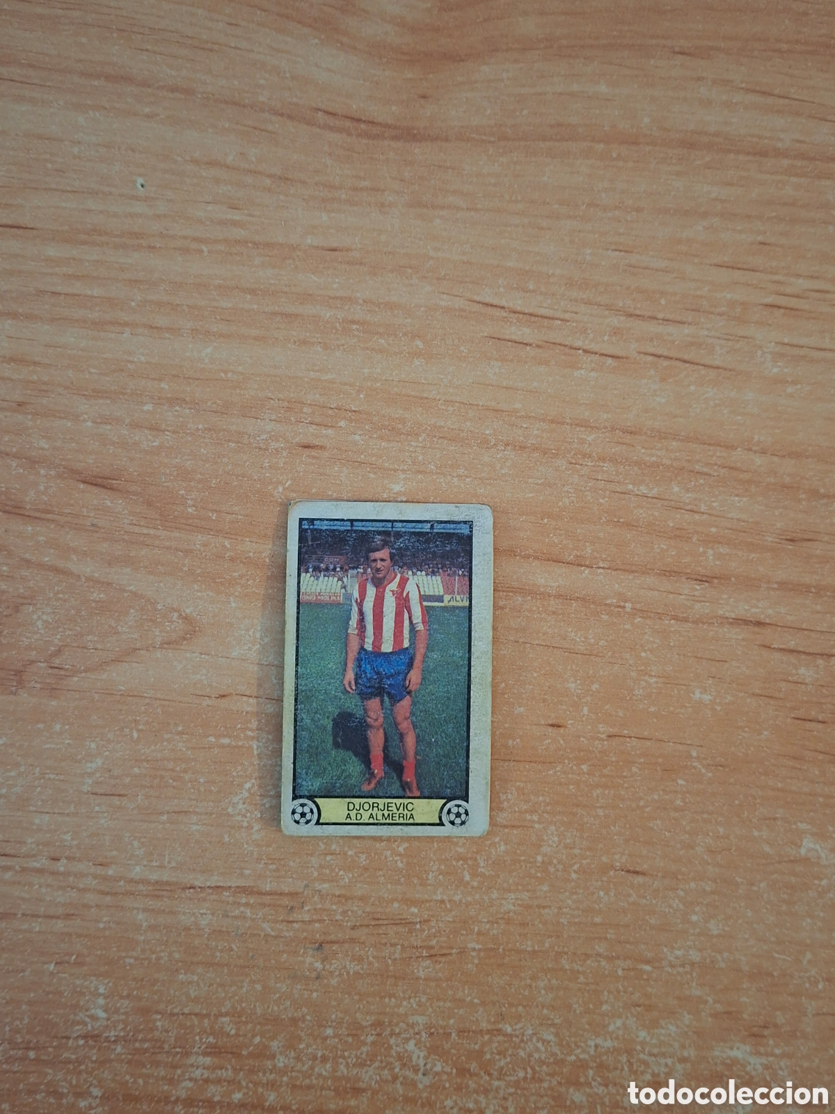Football Stickers: Este 79 80 djorjevic Almer&iacute;a 13 fichaje despegado ver fotos