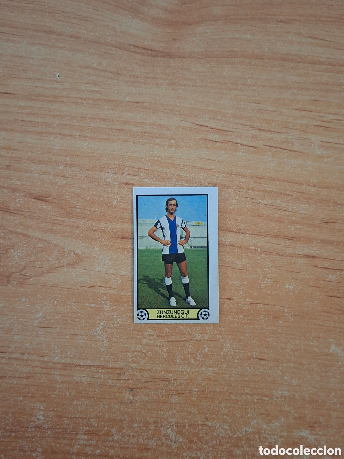 Cromos de F&uacute;tbol: Este 79 80 zunzunegui h&eacute;rcules 27 fichaje despegado ver fotos