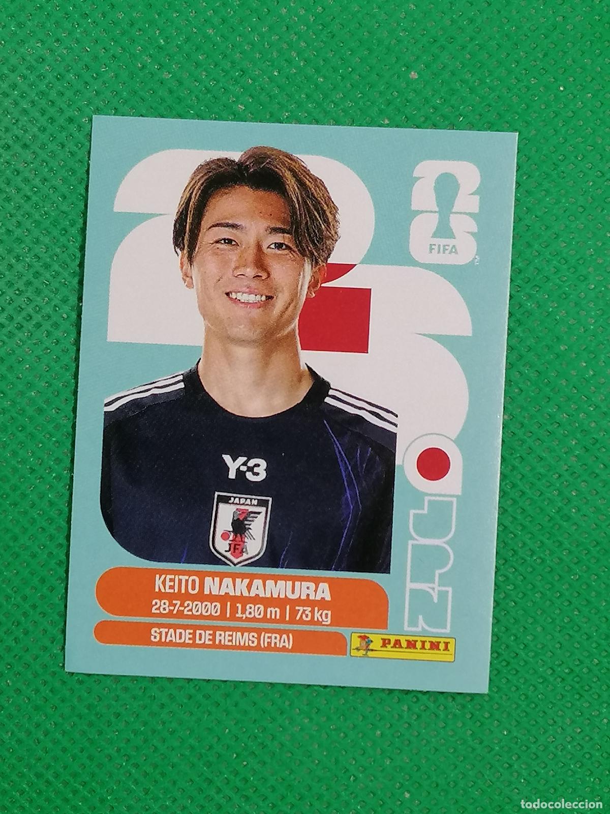 Cromos de F&uacute;tbol: JPN 15 JPN15 KEITO NAKAMURA JAPON ⚽ PANINI FIFA MUNDIAL WORLD CUP 26 2026 STICKER ⚽